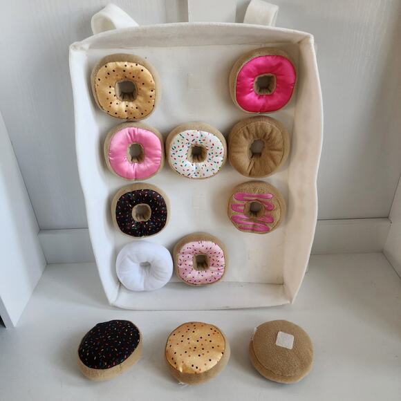 Kids Box of Donuts Halloween Costume Candy Corn Lane Fits ages 3, 4, 5, 6, 7 - Picture 7 of 8